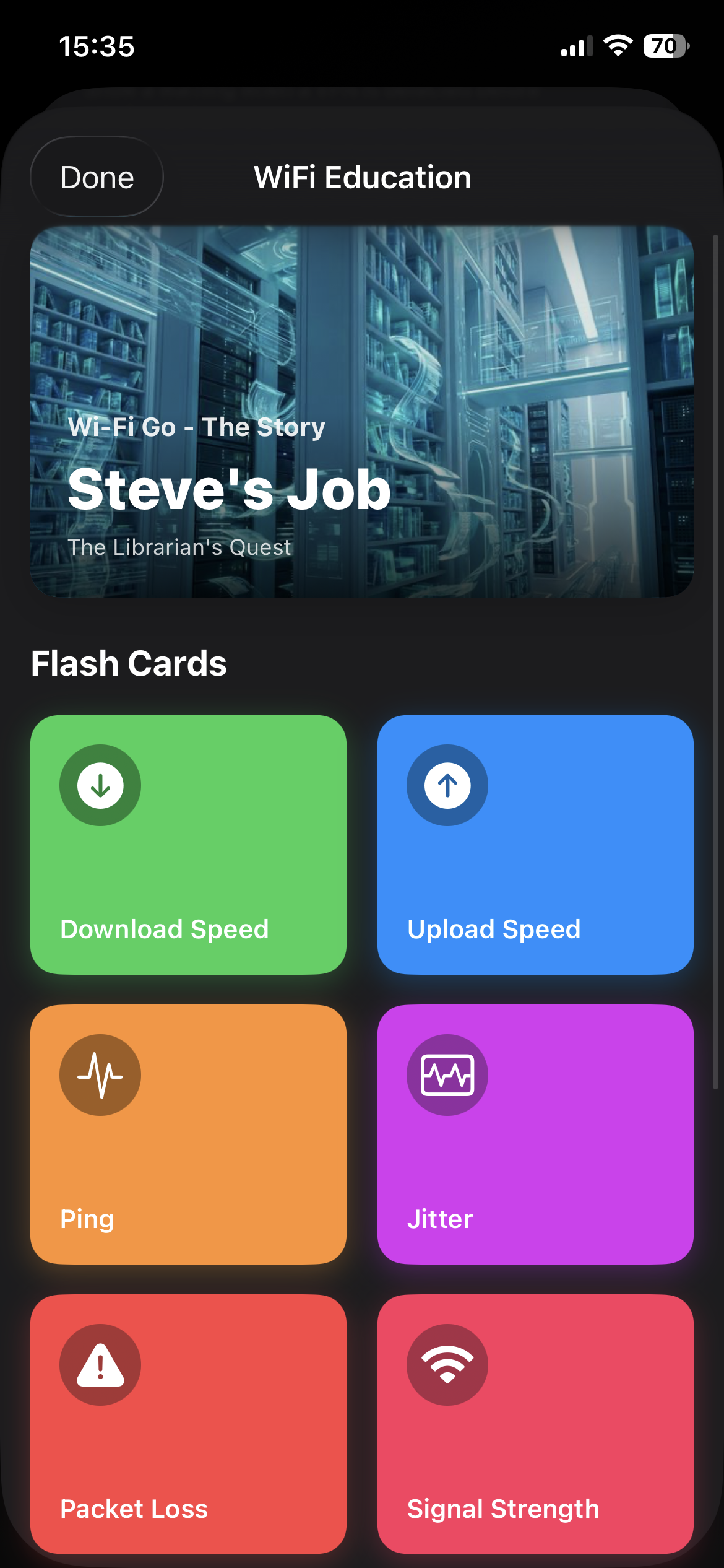 Steve the Wi-Fi-Go librarian on his quest to deliver your data — educational Wi-Fi storytelling